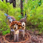 Open Judges Award Highly Commended: #39. 'Squawking Heads' by Sue and George Corke